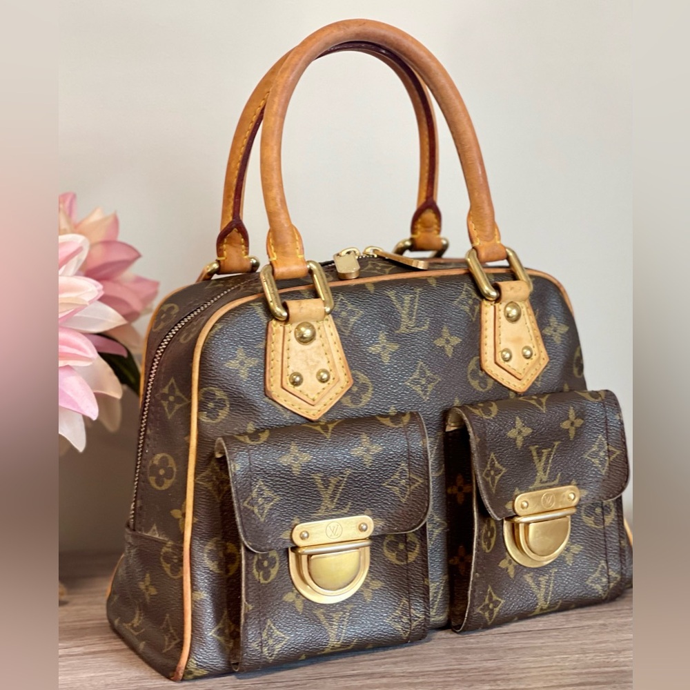 SOLD❌Authentic LOUIS VUITTON MONOGRAM Manhattan Bag - Picture 9 of 17